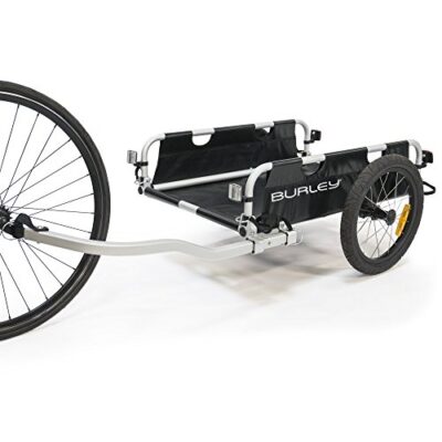 burley flatbed fahrradlastenanhnger schwarz one size