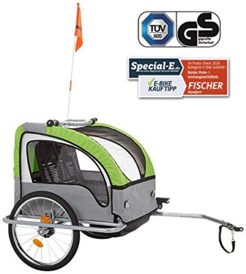 fischer kinder fahrradanhnger komfort mit federung tvgs geprft 4