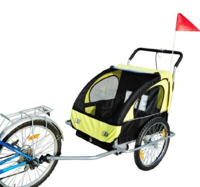 homcom 2 in 1 jogger kinderanhnger fahrradanhnger kinder radanhnger mit 1