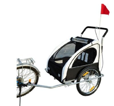homcom 2in1 jogger kinderanhnger fahrradanhnger kinder radanhnger mit 2