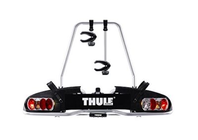 thule 915020 europower 915 anhngerkupplungs fahrradtrger silber 2 fahrrder