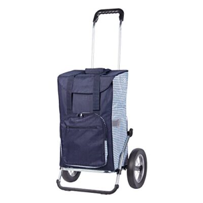 andersen einkaufstrolley royal dante und 45 liter einkaufstasche blauwei