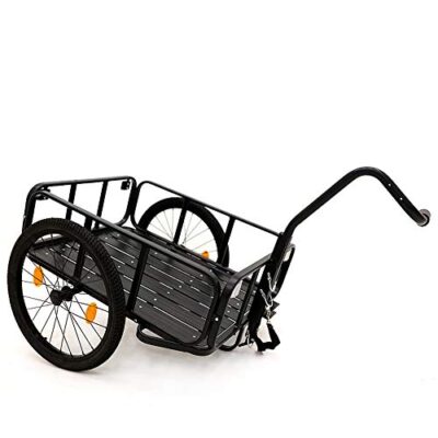 nbrtt bike cargo trailer heavy duty utility cart mit anhngerkupplung